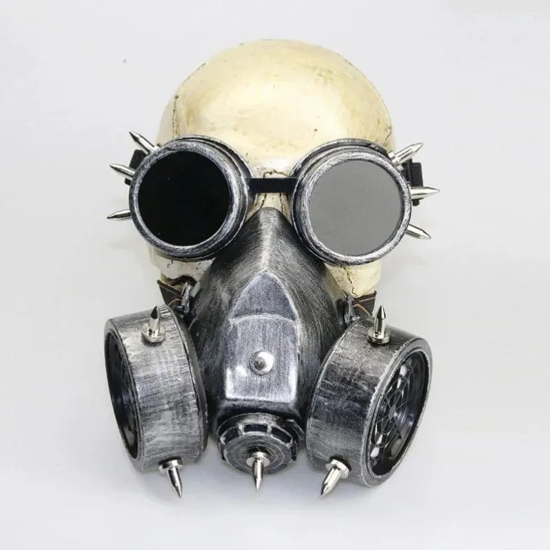 Vue 6 — Masque à Gaz Steampunk