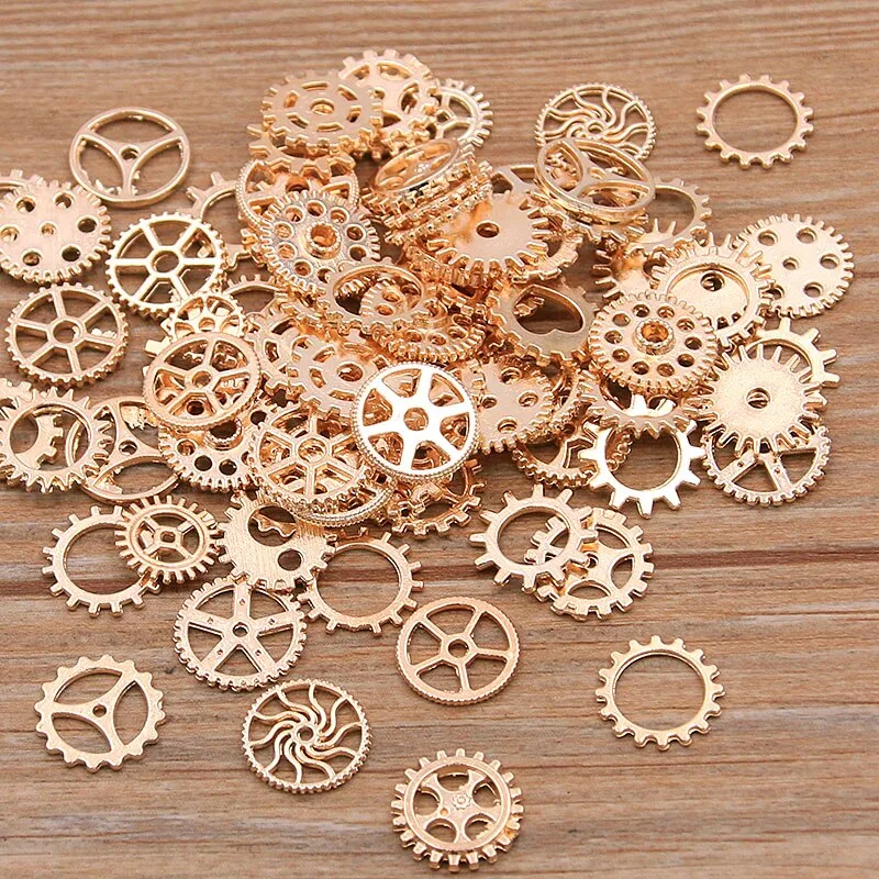 Vue 2 — Lot d'Engrenages Steampunk