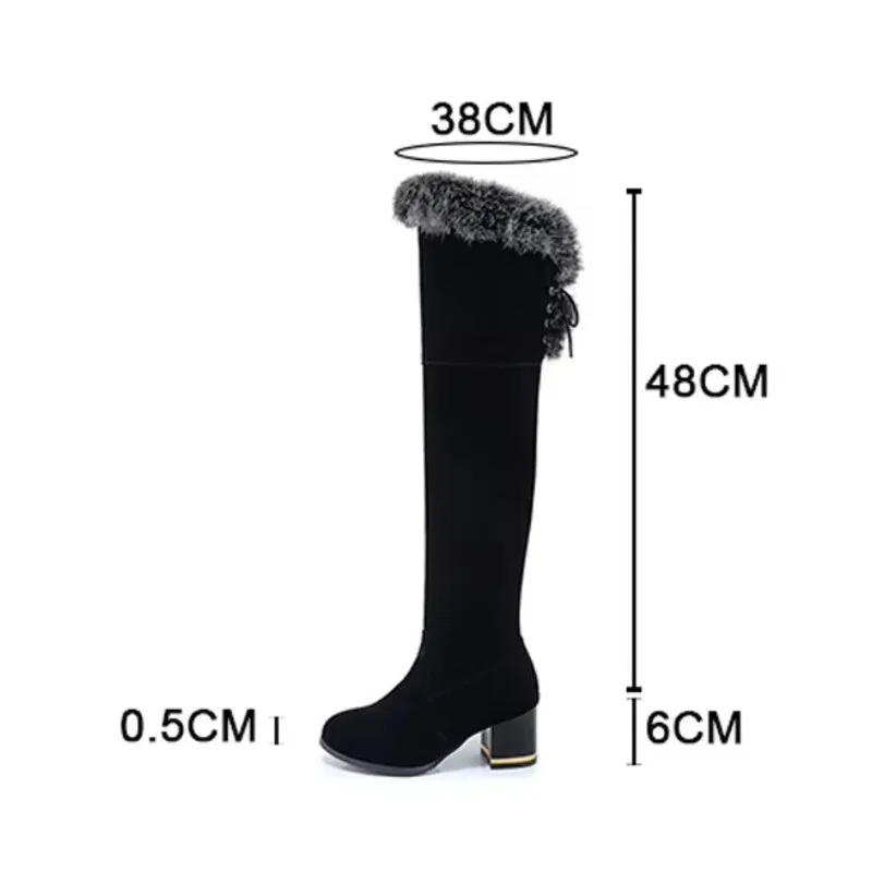Vue 3 — Bottes Steampunk Fourrées