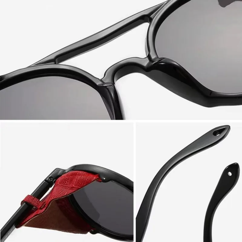 Vue 3 — Lunettes de Soleil Vintage Homme