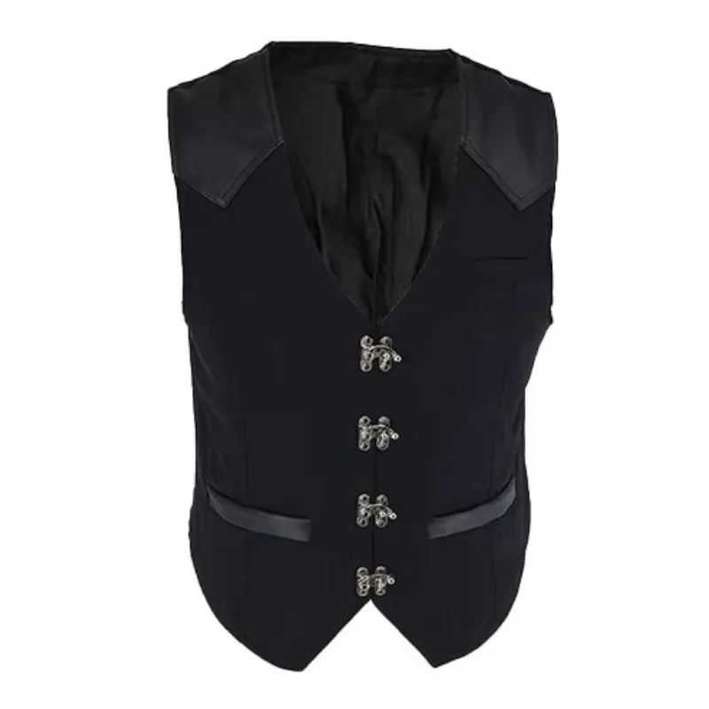 Vue 10 — Corset Gilet Steampunk Rétro
