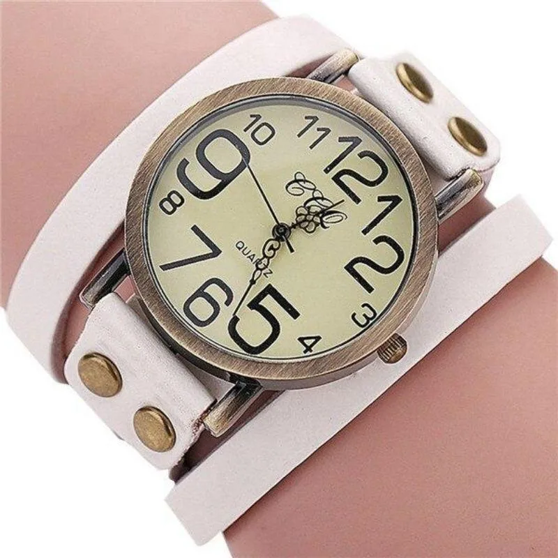 Vue 5 — Montre Bracelet 3 Tours Steampunk