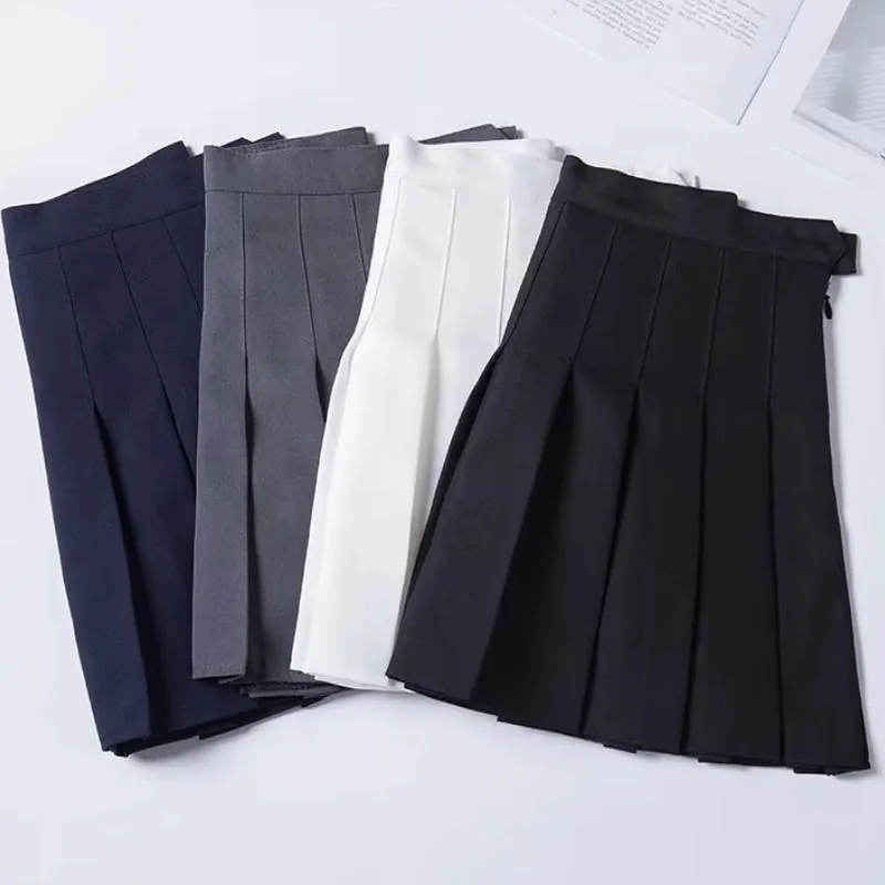 Vue 5 — Mini Jupe Plissée Taille Haute