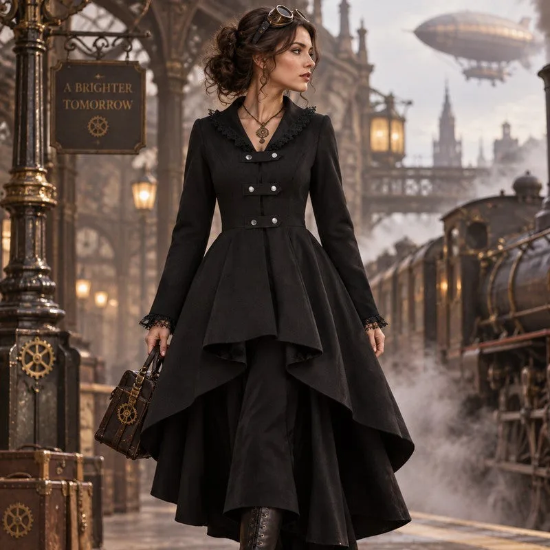 Vue 13 — Veste Style Victorien Femme