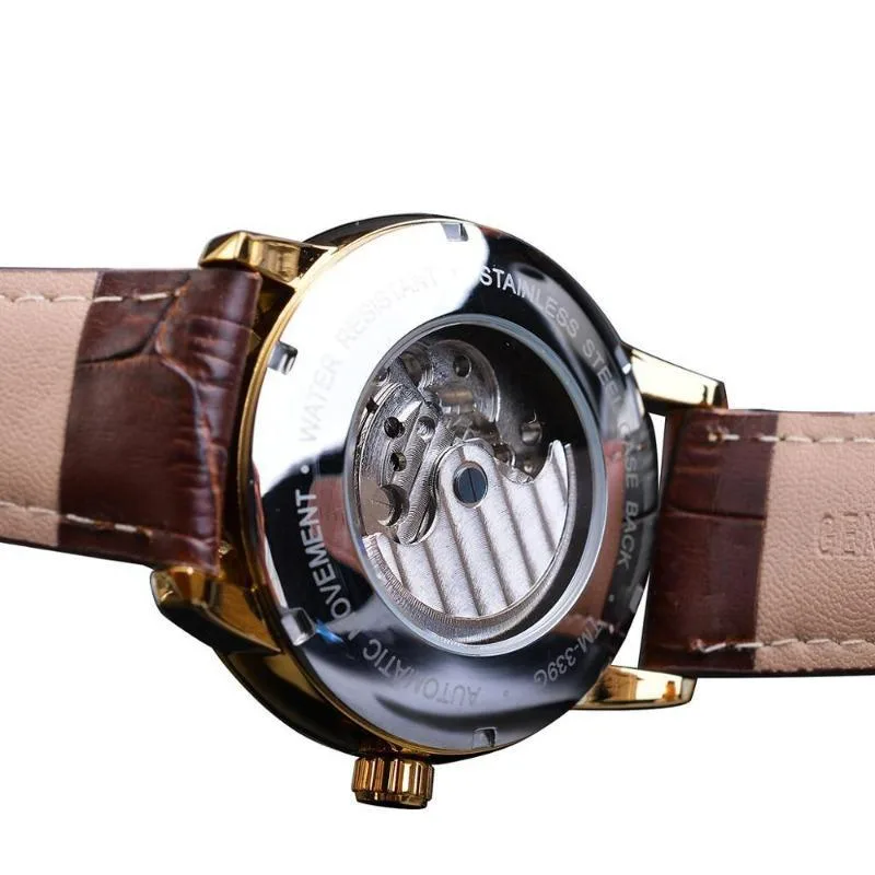 Vue 4 — Montre Phase de Lune Homme