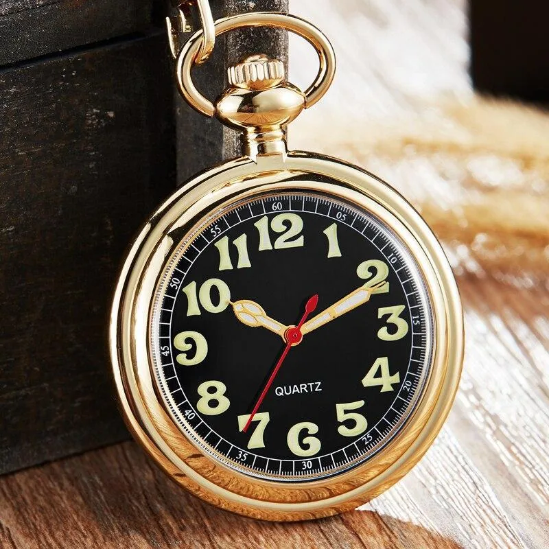 Vue 5 — Montre à Gousset Steampunk Avec Chiffres Arabes