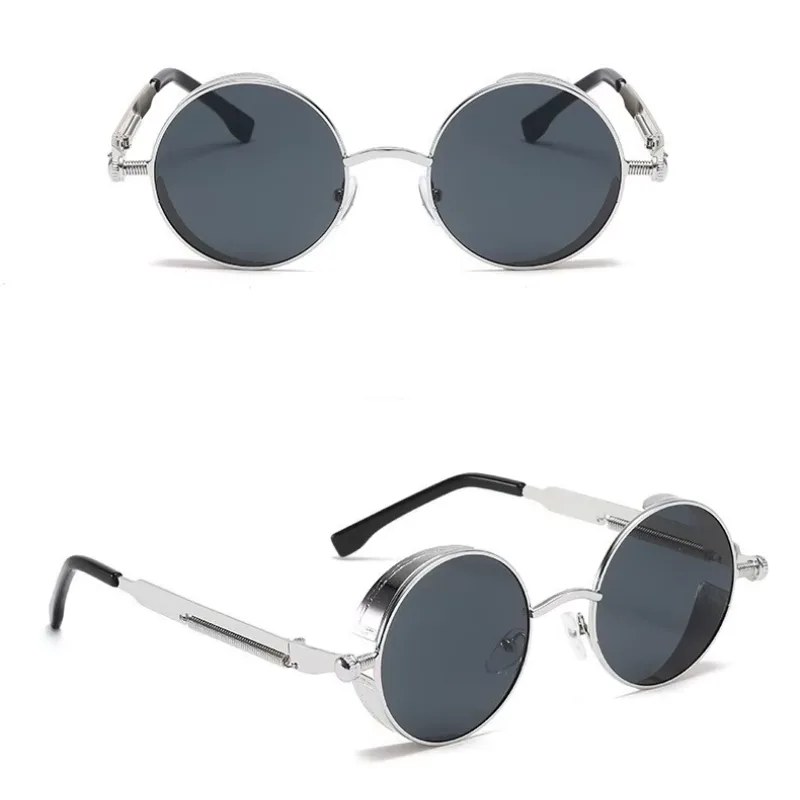 Vue 12 — Lunettes de Soleil Steampunk Vintage