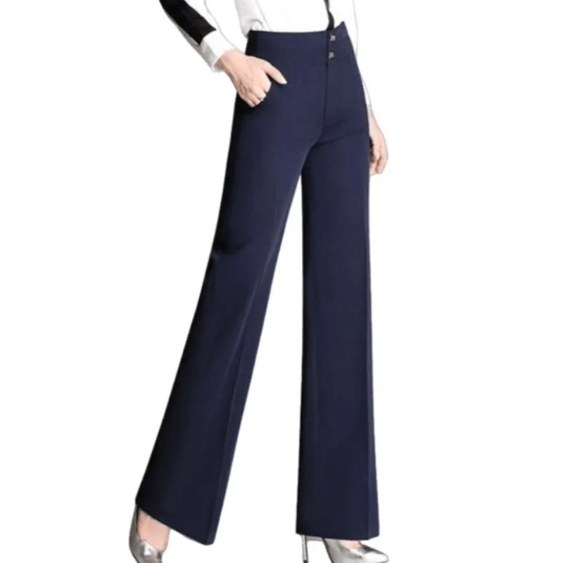 Vue 3 — Pantalon Vintage Femme Taille Haute
