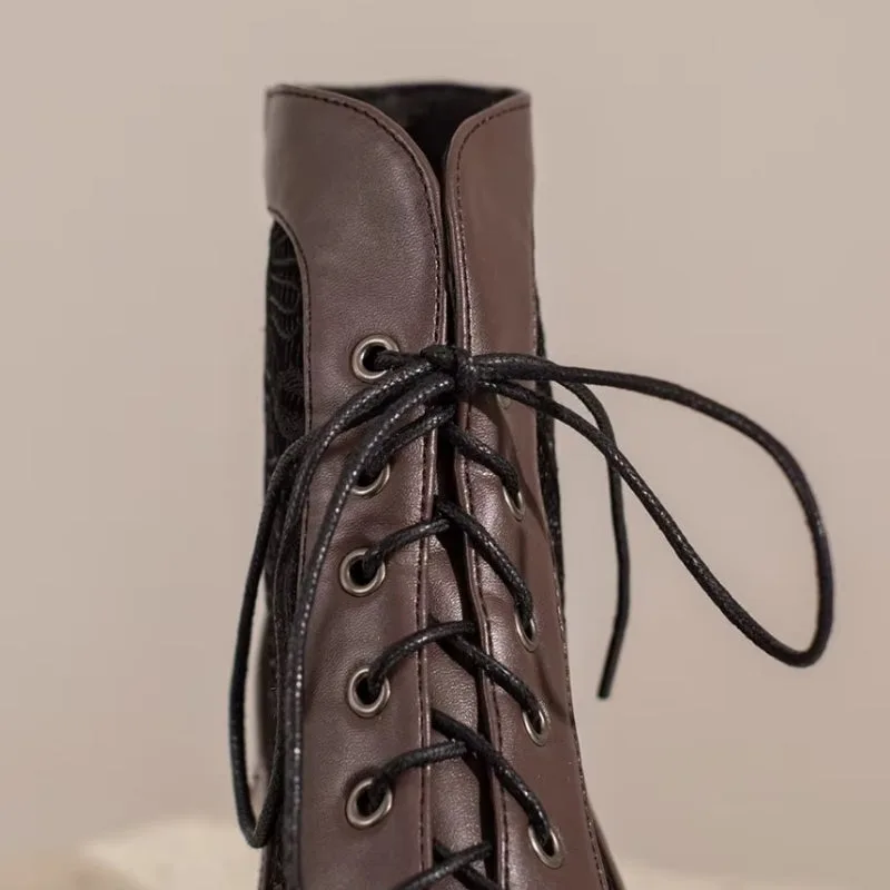 Vue 8 — Bottines Steampunk Edwardiennes