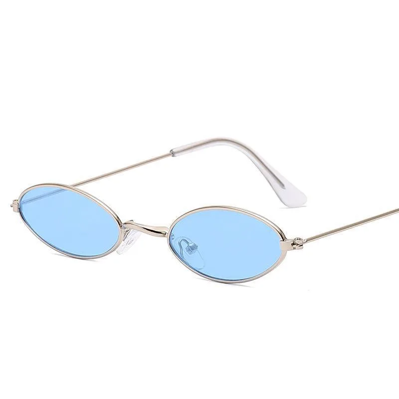 Vue 2 — Lunettes de Soleil Steampunk Ovales