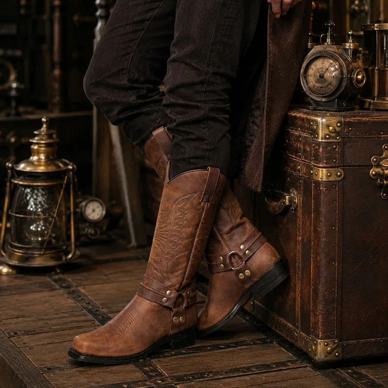 Vue 4 — Bottes Cowboy Homme