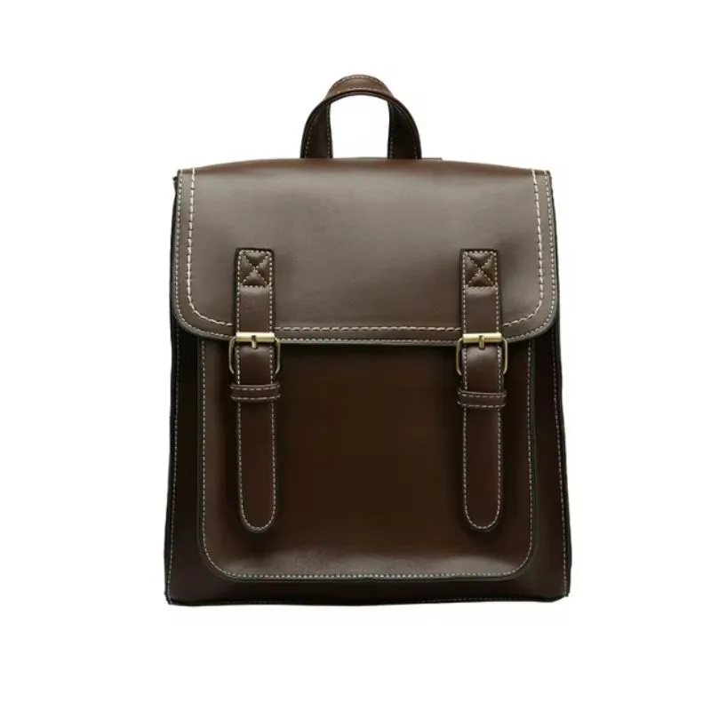 Vue 5 — Cartable Steampunk en PU