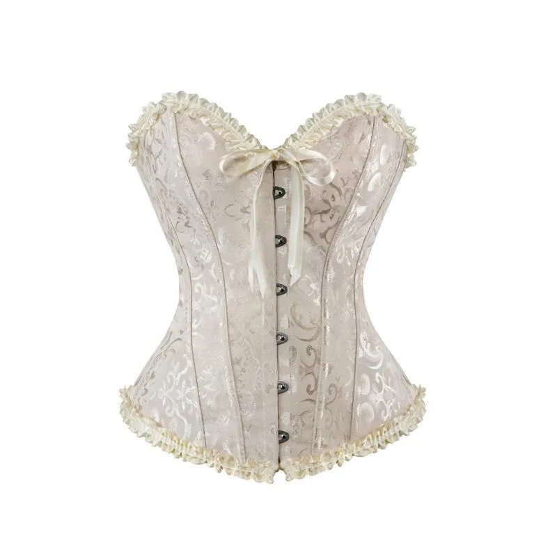 Vue 9 — Corset Steampunk Brocart