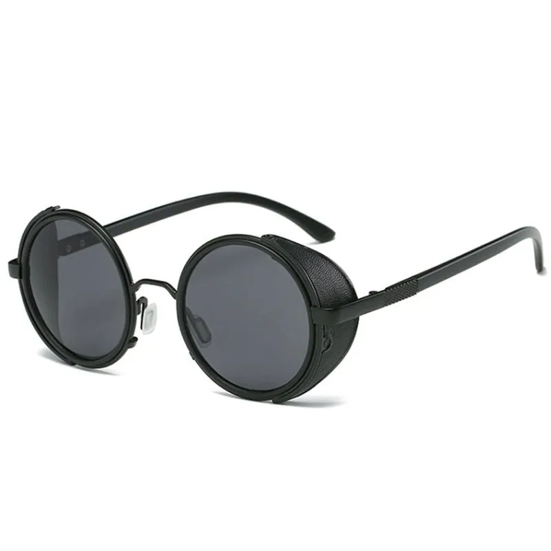 Vue 2 — Lunettes de Soleil Rondes Rétros