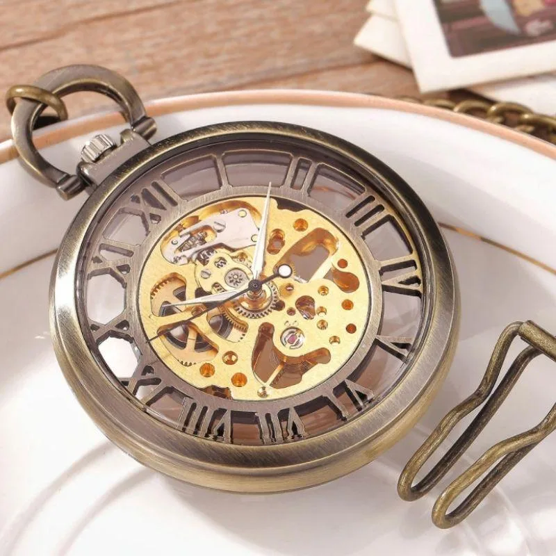 Vue 6 — Montre à Gousset Steampunk Transparente