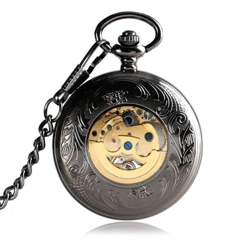 Vue 4 — Montre à Gousset Remontage Automatique