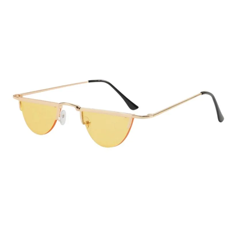 Vue 3 — Lunettes de Soleil Demi Lune Vintage