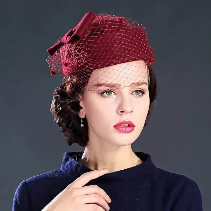 Vue 2 — Chapeau Steampunk à Voilette