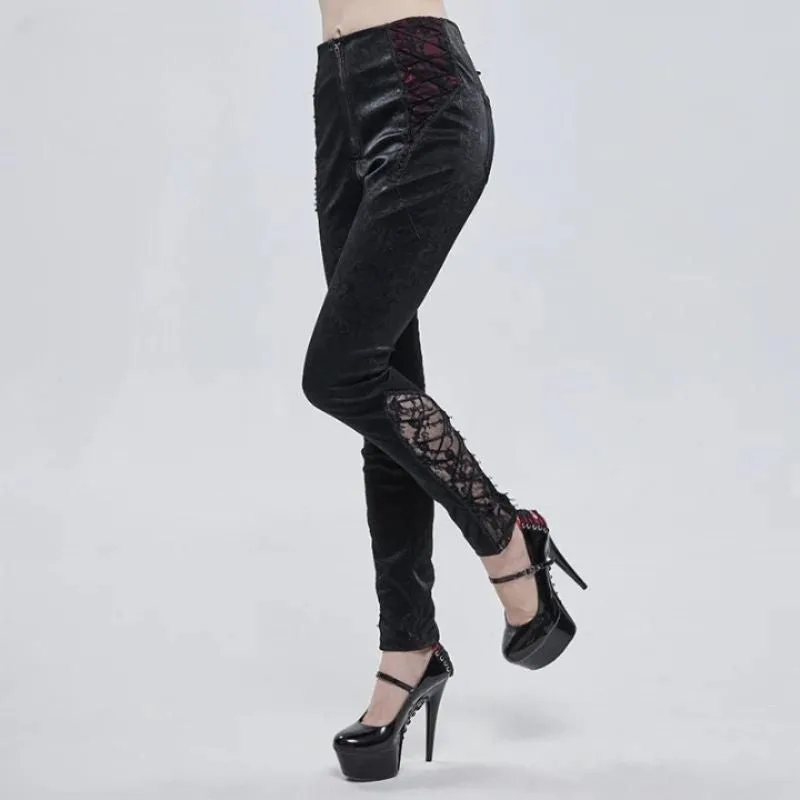 Vue 4 — Pantalon Gothique Vintage