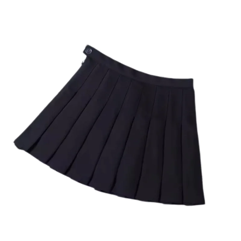 Mini Jupe Plissée Taille Haute