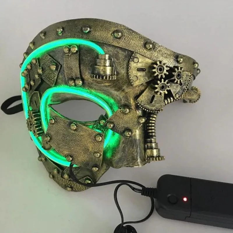 Vue 4 — Demi Masque Steampunk