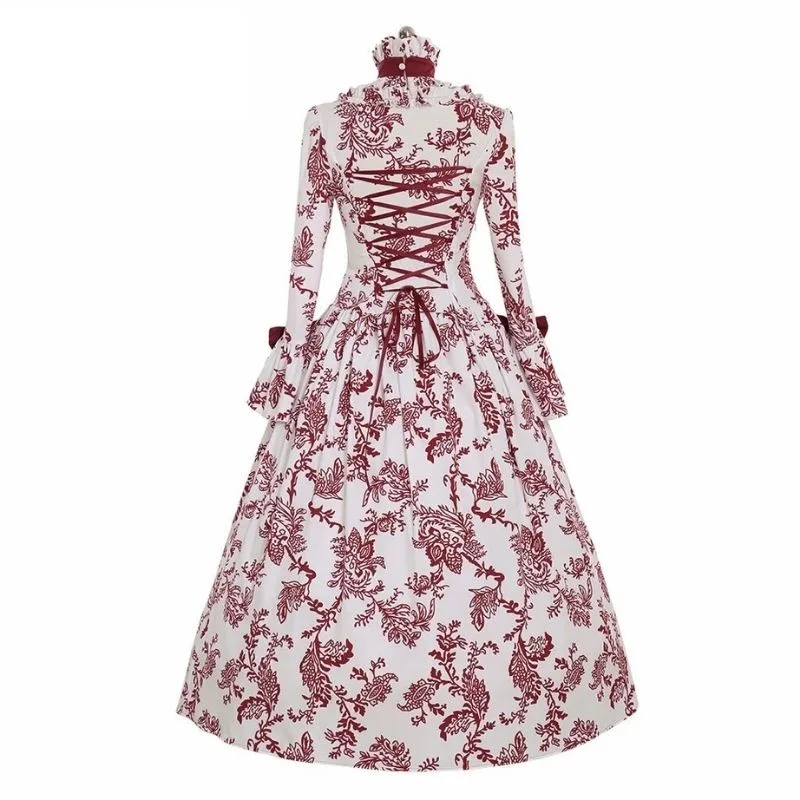 Vue 4 — Robe Steampunk Époque Victorienne