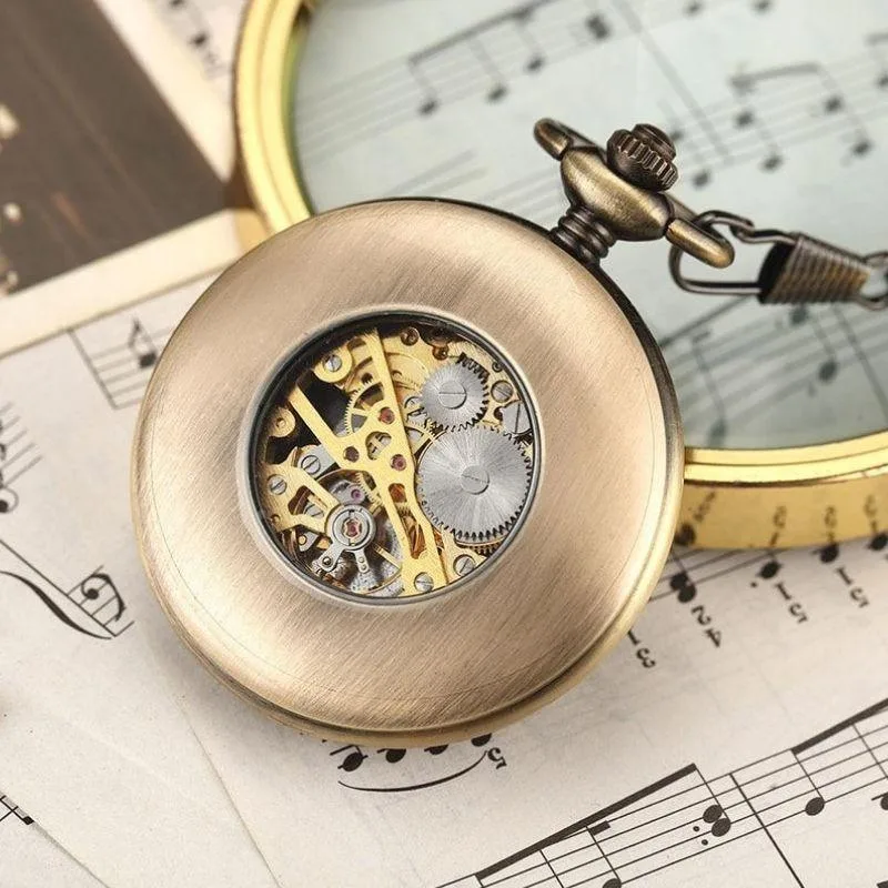 Vue 4 — Montre à Gousset Mécanique Neuve