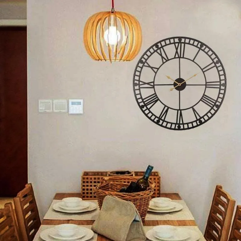 Vue 3 — Horloge Steampunk Vintage 60 cm