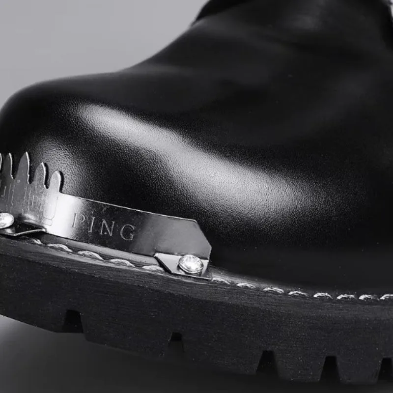 Vue 3 — Bottes Steampunk Montantes