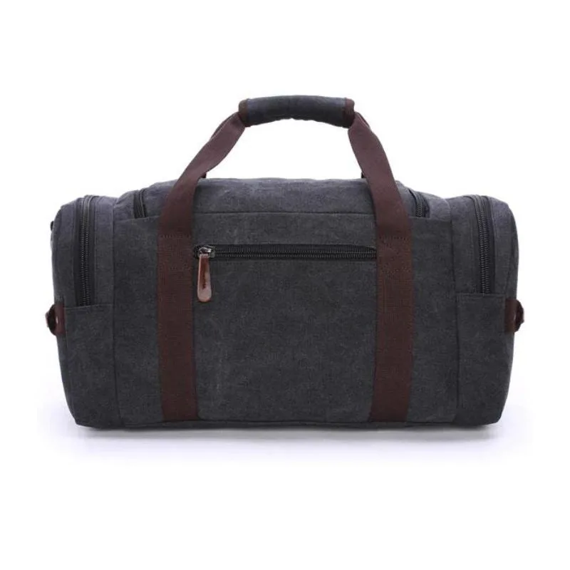 Vue 6 — Sac de Voyage Toile Vintage