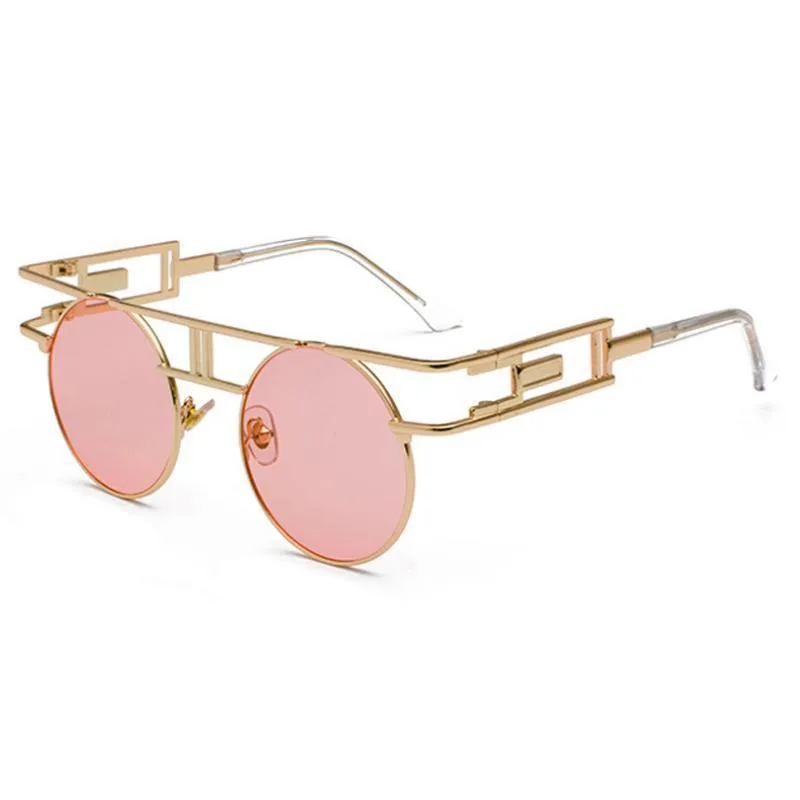 Vue 5 — Lunettes de Soleil Steampunk Gothique