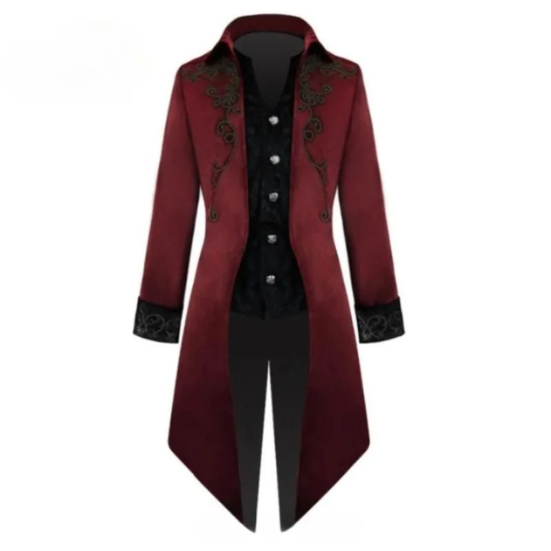 Vue 21 — Veste Steampunk Gothique Redingote