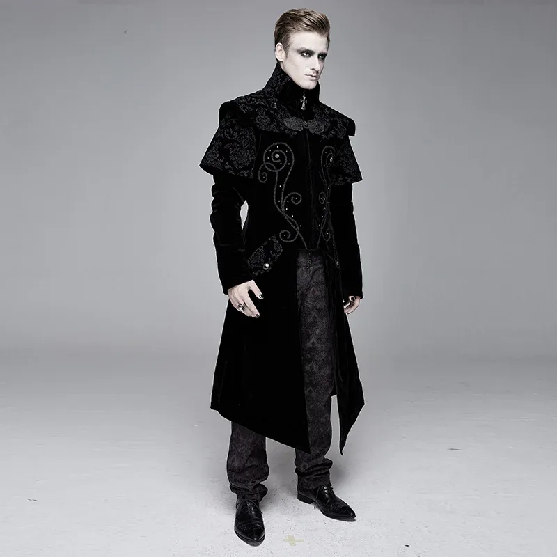 Vue 5 — Manteau Steampunk Victorien Homme