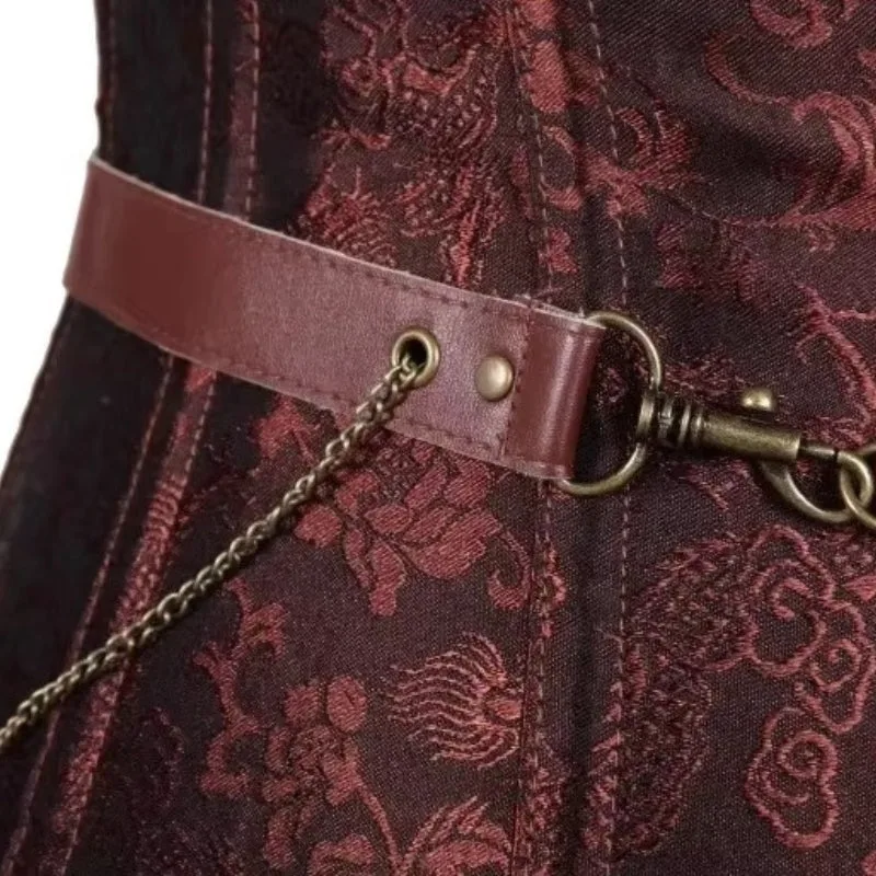 Vue 7 — Corset Steampunk Grande Taille