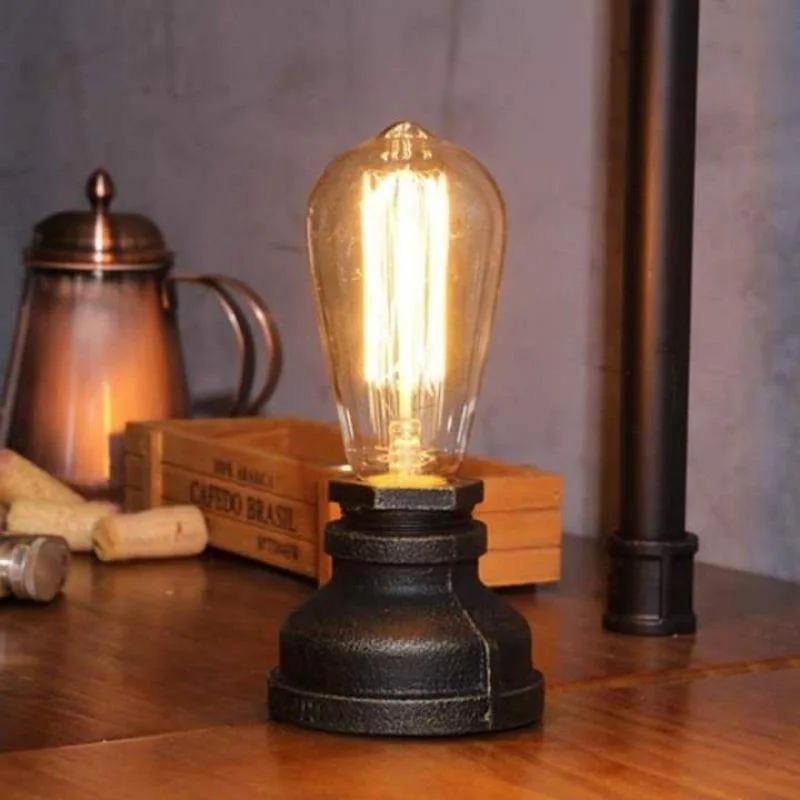 Vue 2 — Lampe Steampunk de Bureau