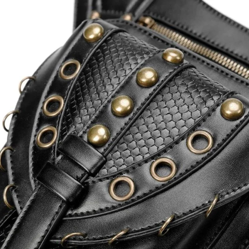 Vue 6 — Sacoche de Cuisse Steampunk