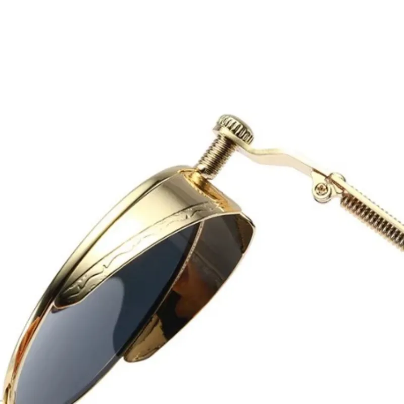 Vue 5 — Lunettes de Soleil Steampunk Vintage
