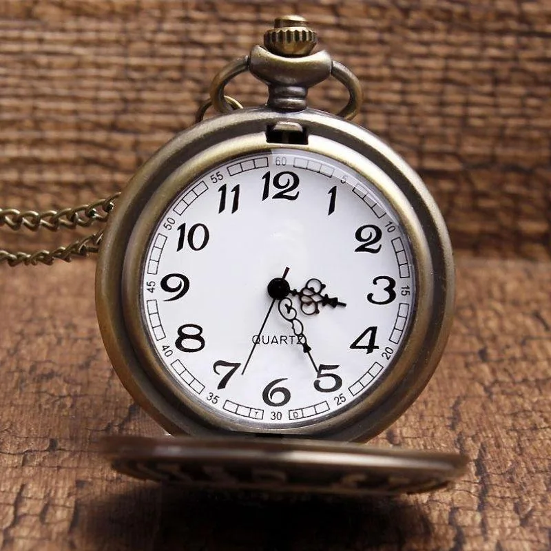 Vue 5 — Montre Gousset Tête de Mort