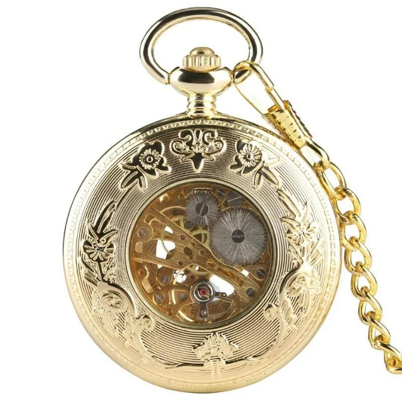 Vue 3 — Montre Gousset Ancienne Plaqué Or
