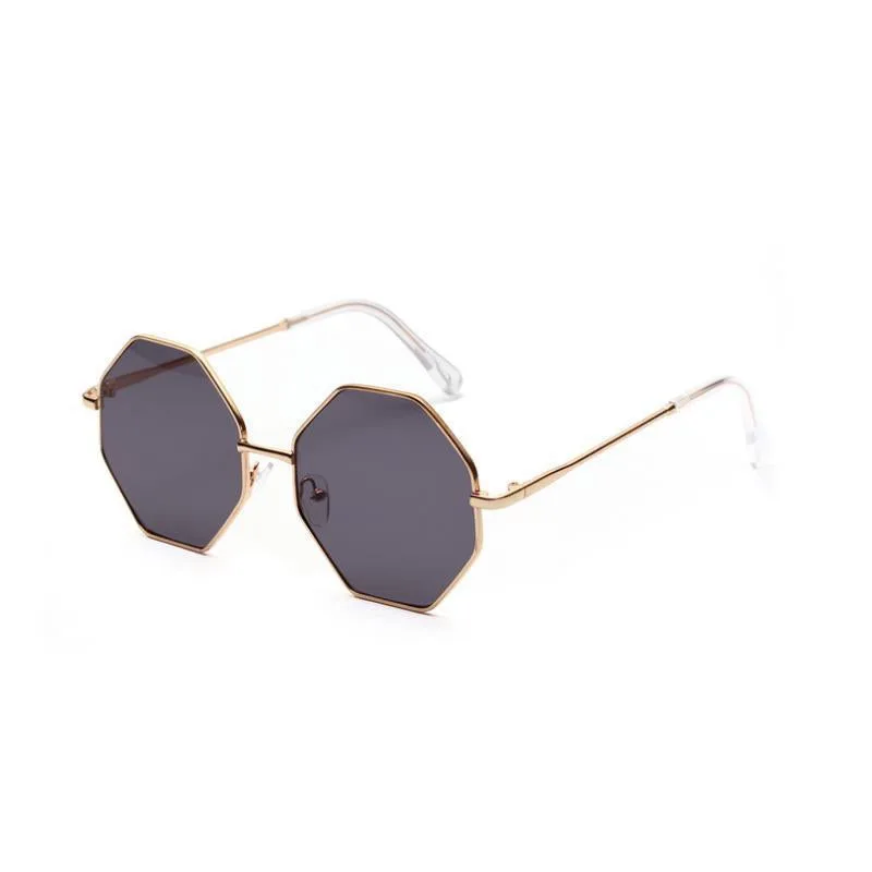 Lunettes de Soleil Steampunk Octogonales