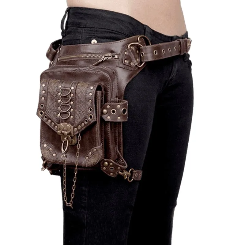 Vue 10 — Sacoche de Cuisse Steampunk