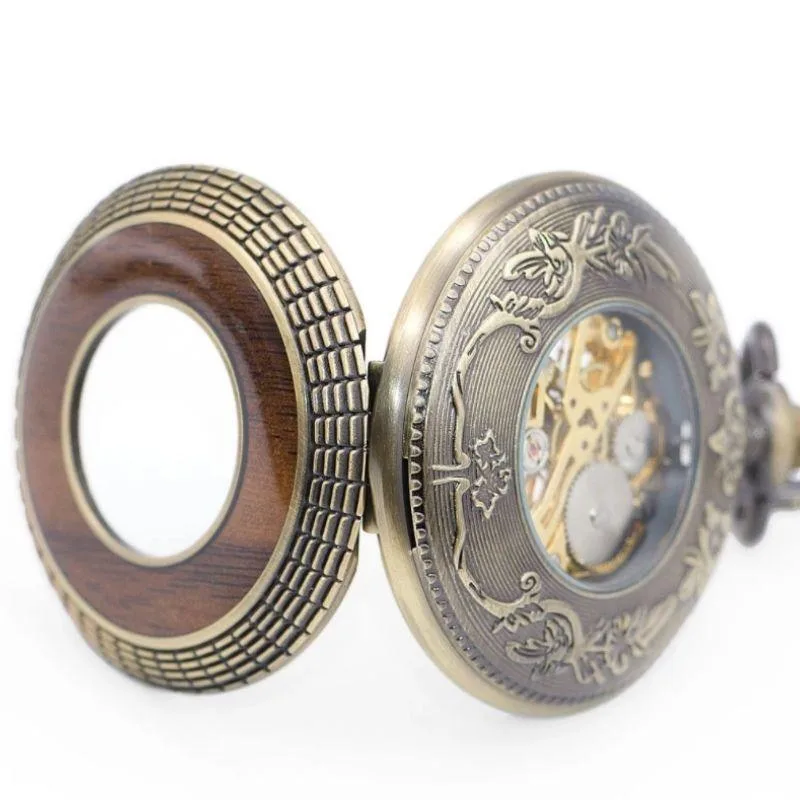 Vue 3 — Montre à Gousset Steampunk Pocket Watch