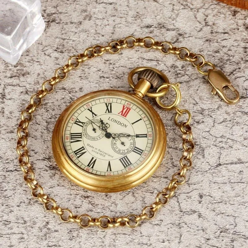 Vue 6 — Montre à Gousset Ancienne