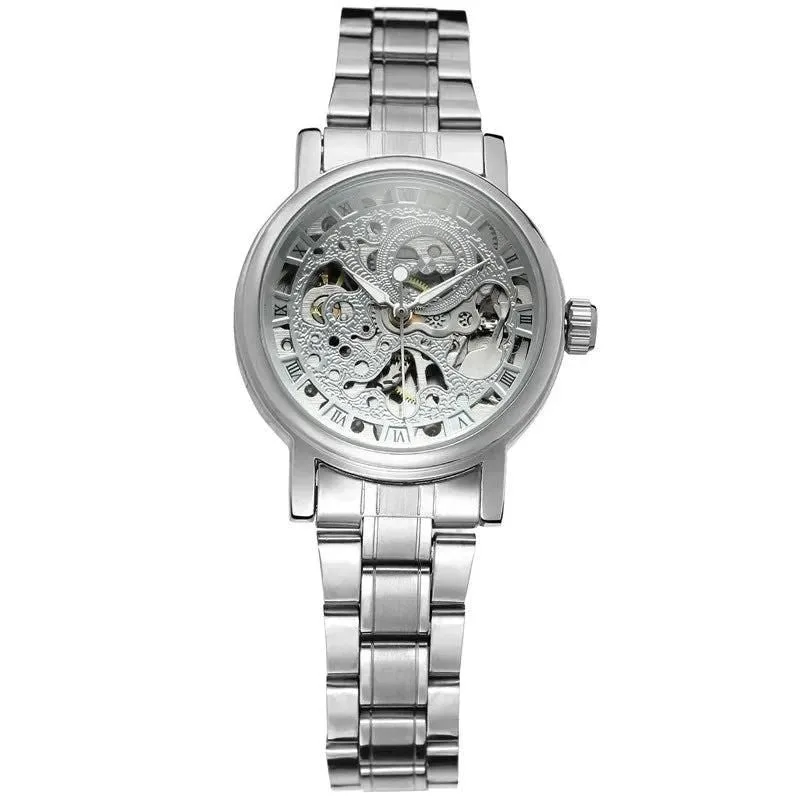Vue 2 — Montre Femme Squelette Apparent