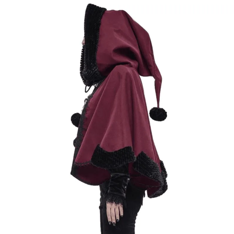 Vue 8 — Petite Cape Femme Style Victorien