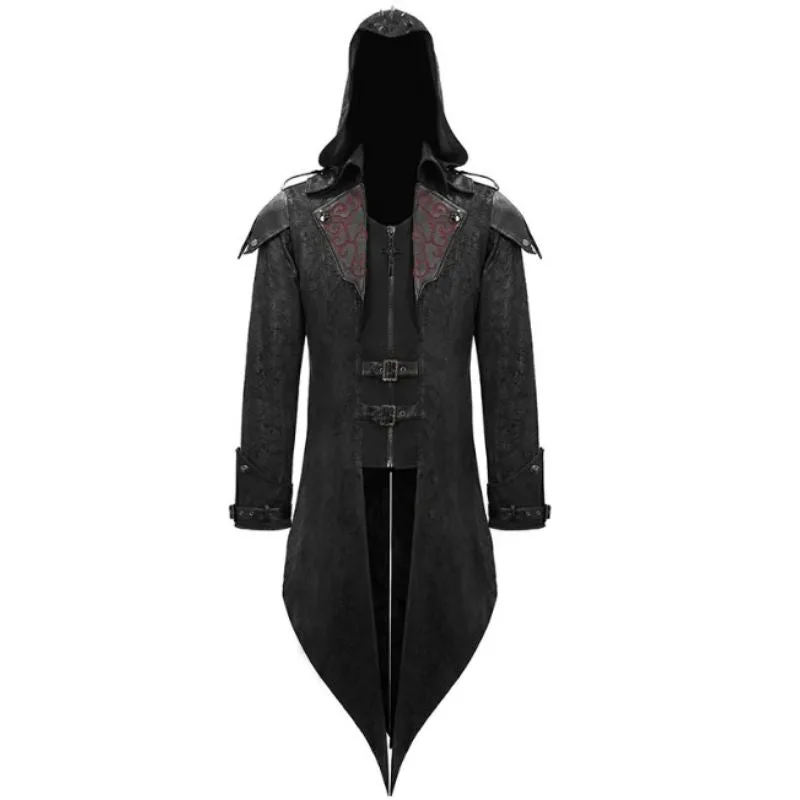 Vue 6 — Long Manteau Homme Punk
