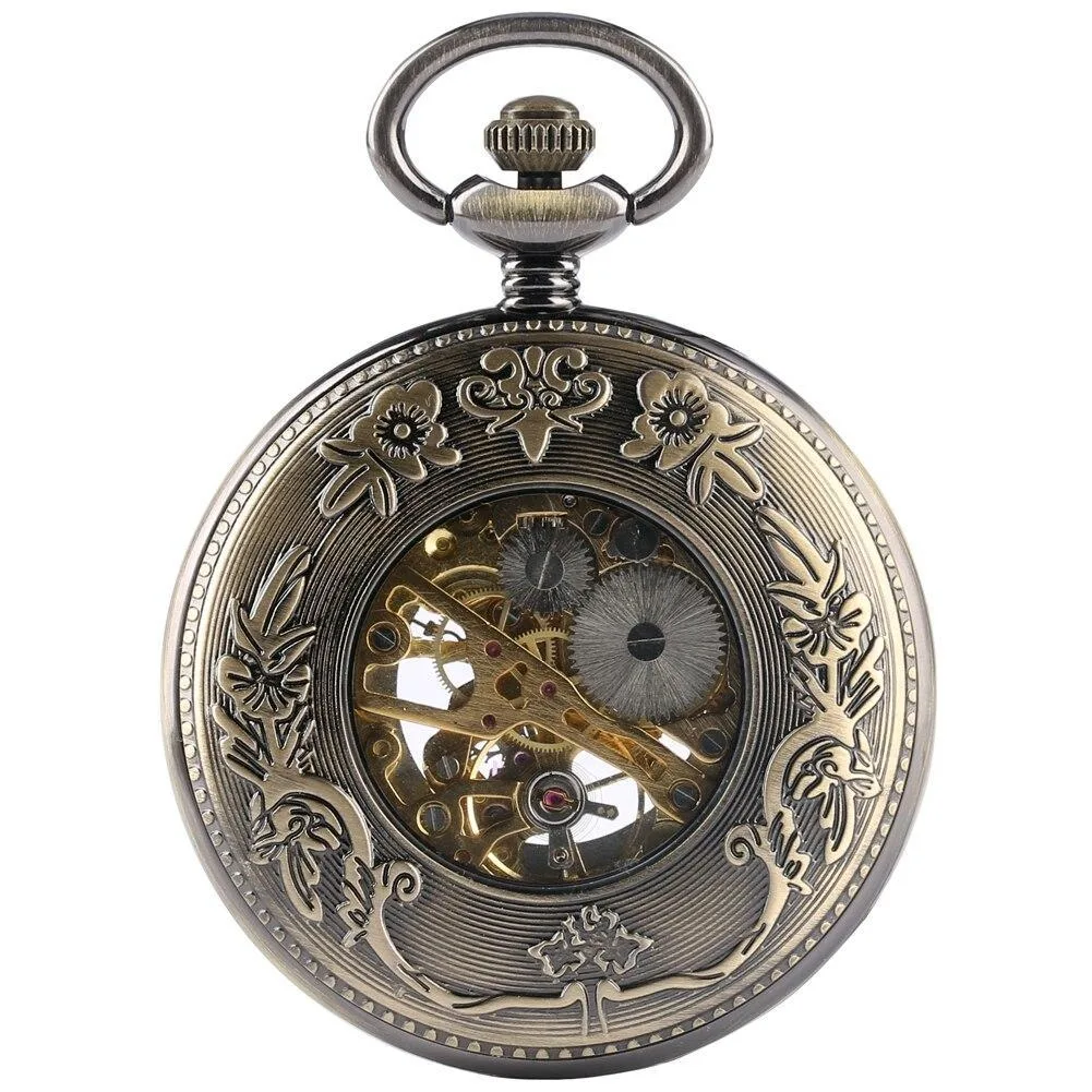 Vue 3 — Montre de Poche Vintage Steampunk