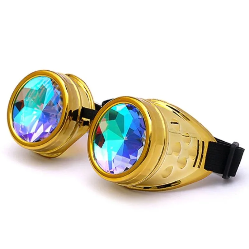 Vue 2 — Lunettes Steampunk Kaleidoscope