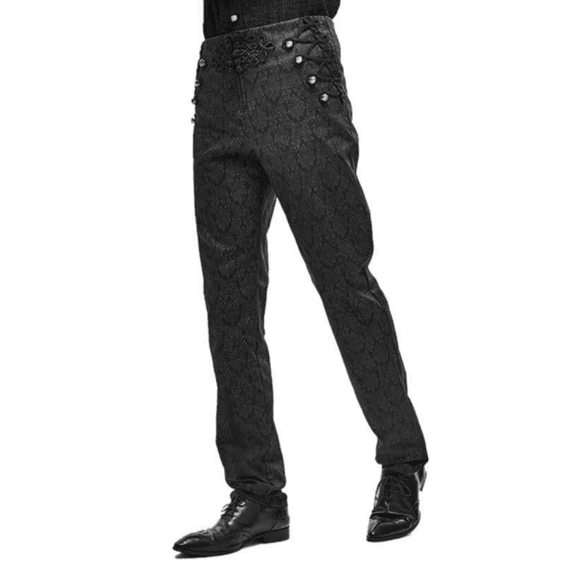 Vue 3 — Pantalon Steampunk Victorien Homme