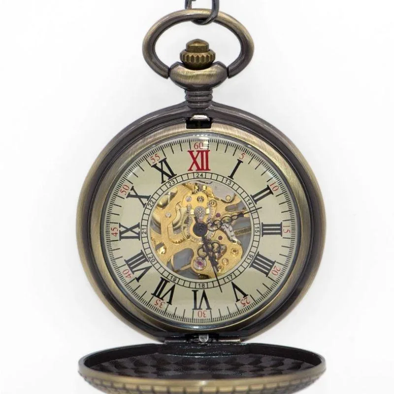 Vue 4 — Montre à Gousset Steampunk Pocket Watch